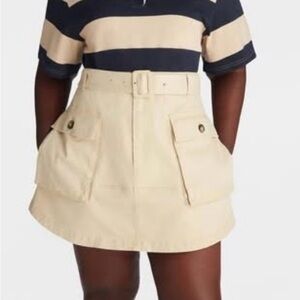 KBB by Kahlana Belted Mini Skirt with Pockets size 12